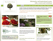 Tablet Screenshot of gardenhousebrighton.co.uk